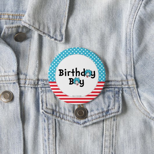 Thing Eins Thing Zwei Zwillinge Geburtstag | Gebur Button (Beispiel)