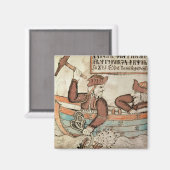 Thing für die Schlange Midgards Magnet (Vorderseite/Rückseite)