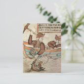 Thing für die Schlange Midgards Postkarte (Stehend Vorderseite)