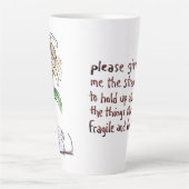 Things Fragile and Lovely mug Milchtasse (Vorderseite)