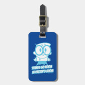 Things Go Boom In Dexter's Room Gepäckanhänger (Vorderseite vertikal)