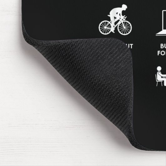 Things I Do In My Spare Time, Bicycle Cycling Love Mousepad (Ecke)