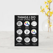 Things I Do In My Spare Time Cancer Patient With S Karte (Gelbe Blume)