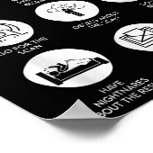 Things I Do In My Spare Time Cancer Patient With S Poster (Ecke)