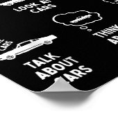 Things I Do In My Spare Time Car Enthusiast Funny Poster (Ecke)