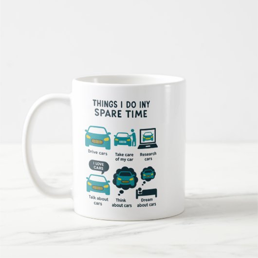 Things I Do In My Spare Time | Driving Kaffeetasse (Links)