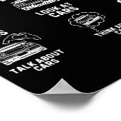 Things I Do In My Spare Time Funny Car Enthusiast  Poster (Ecke)
