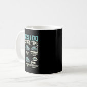 Things I Do In My Spare Time - Funny Car Lover Kaffeetasse (Vorderseite Links)