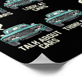 Things I Do In My Spare Time - Funny Car Lover  Poster (Ecke)