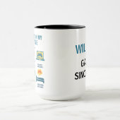 Things I Do In My Spare Time | Funny Gamer Tasse (Zentrum)