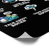 Things I Do In My Spare Time - Funny Rock Collecto Poster (Ecke)