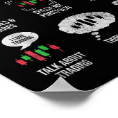 Things I Do In My Spare Time Funny Trading Stock I Poster (Ecke)