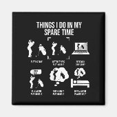 Things I Do In My Spare Time, Golf Player Magnet (Vorne)