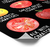 Things I Do In My Spare Time Tomatoes Gardening Pl Poster (Ecke)