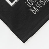 Things I Do Spare Time Baseball Funny Player Men W Fleecedecke (Ecke)