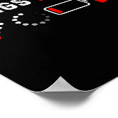 Things I Hate Shirt Funny Computer Geek Gamer Humo Poster (Ecke)