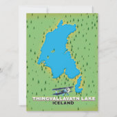 Thingvallavatsee Island Reiseplan (Vorderseite)