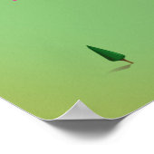 Thingvallavatsee Island Reiseplan Poster (Ecke)