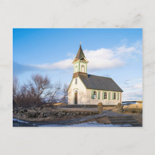 Thingvellir-Nationalpark in Island Postkarte