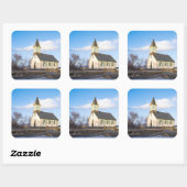 Thingvellir-Nationalpark in Island Quadratischer Aufkleber (Blatt)