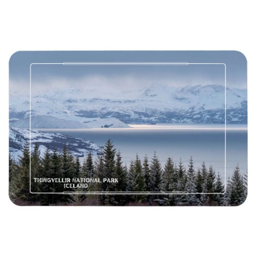 Thingvellir-Nationalpark, Island Magnet (Horizontal)