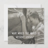 THINK AS ONE 5.25 x 5.25 card Einladung (Vorderseite)