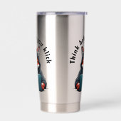 Think before you click - Cyber Security Thermobecher (Links)