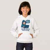 Think Before You Click - Online Safety Awareness Hoodie (Vorne ganz)