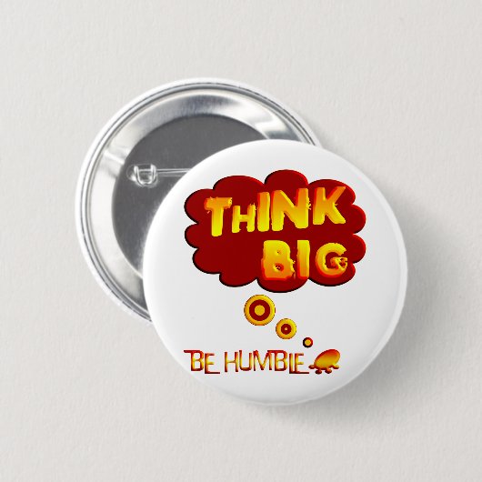 Think Big Button (Vorne & Hinten)