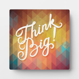 Think Big Fotoplatte