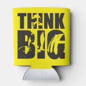 Think Big - Gym Motivation Dosenkühler (Rückseite)