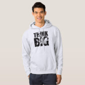 Think Big - Gym Motivation Hoodie (Vorne ganz)