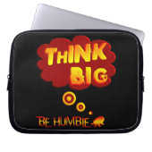 Think Big Laptopschutzhülle (Vorderseite)