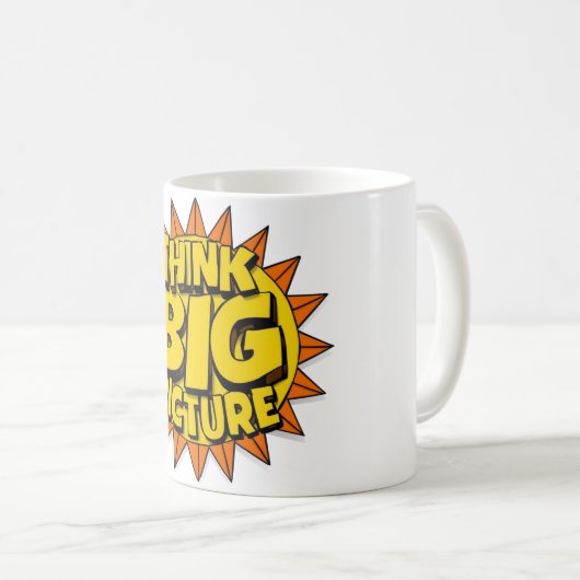 Think Big Picture Kaffeetasse (VorderseiteRechts)