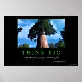 Think Big Poster