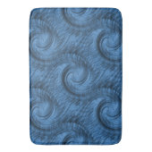 Think Blue... Badematte (Vorderseite Vertikal)