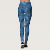 Think Blue... Leggings (Rückseite)