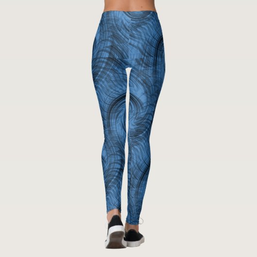 Think Blue... Leggings (Rückseite)