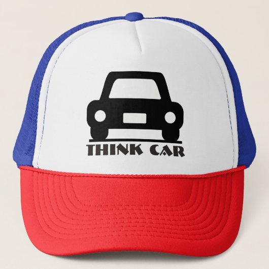 Think Car Funky Hat / Cap Truckerkappe (Vorderseite)