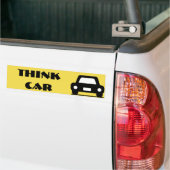 Think Car Funky Sticker Autoaufkleber (Auf Lkw)