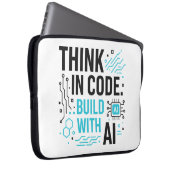Think Code Build AI Sleeve | Entwicklertechnologie (Vorne Rechts)