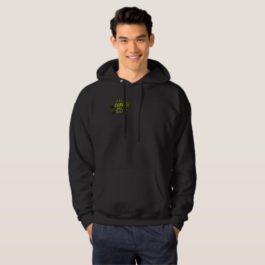 Think Code Create Repeat Hoodie (Vorne ganz)