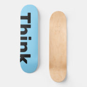 Think Deck "Think on the edge" Skateboard (Vorderseite)
