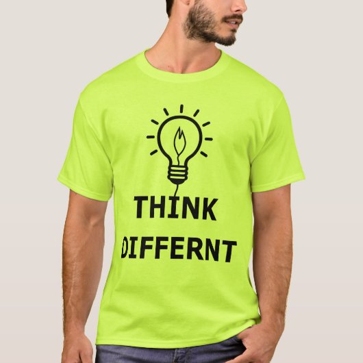 Think Differnt T-Shirt (Vorderseite)