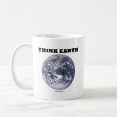 Think Earth (Blue Marble Earth) Kaffeetasse (Links)