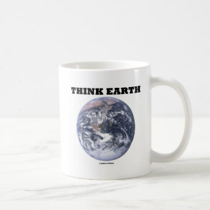 Think Earth (Blue Marble Earth) Kaffeetasse