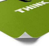 Think Golf, Pro Golf Poster (Ecke)