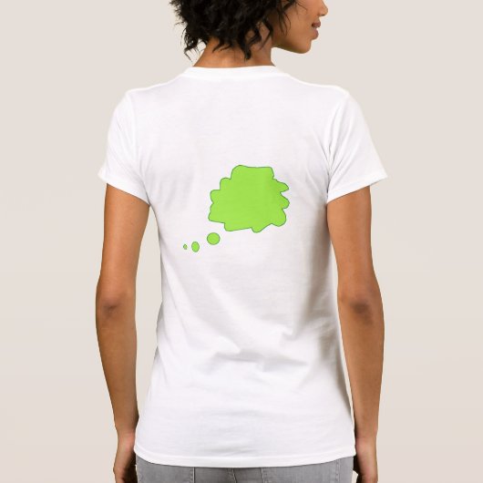 Think Green apparel T-Shirt (Rückseite)