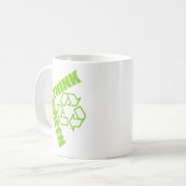 Think_Green Kaffeetasse (Vorderseite Links)