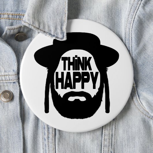 Think Happy Button (Beispiel)